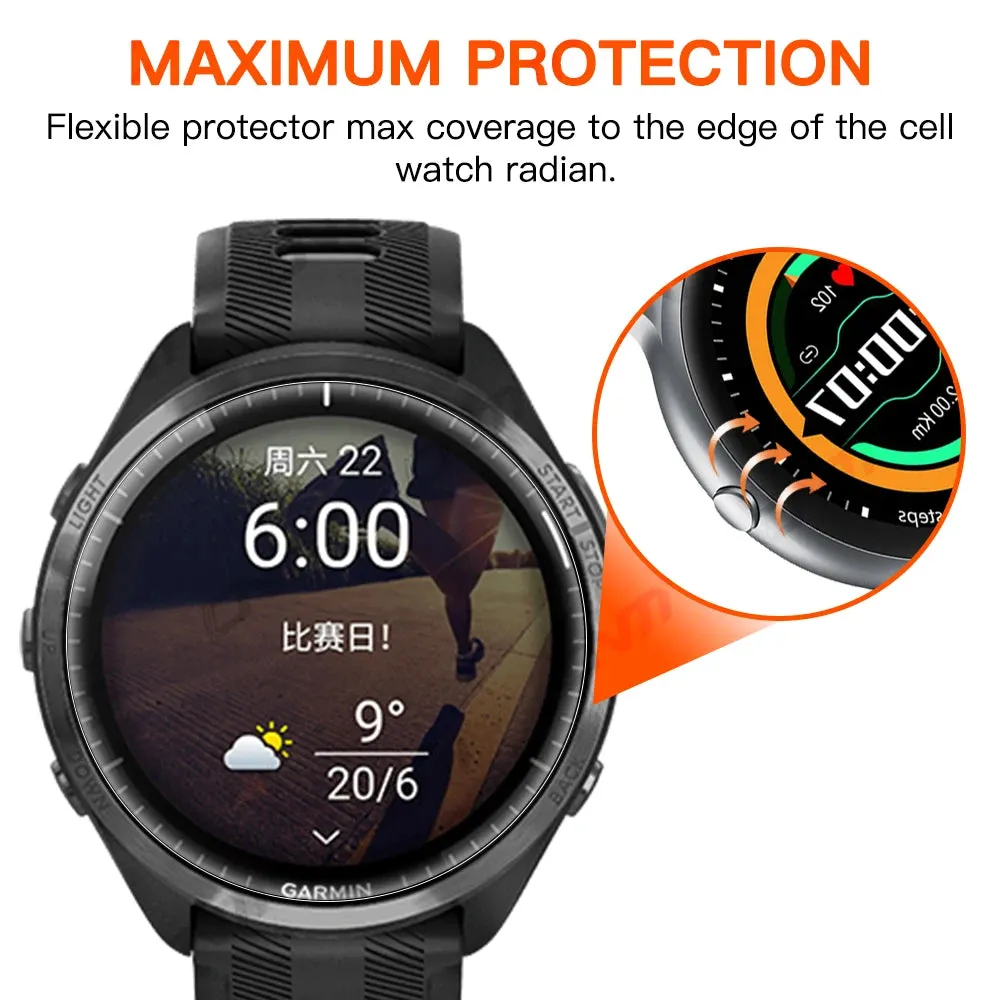 12D Hydrogel Screen Protector for Garmin Forerunner BUY 1 GET 3