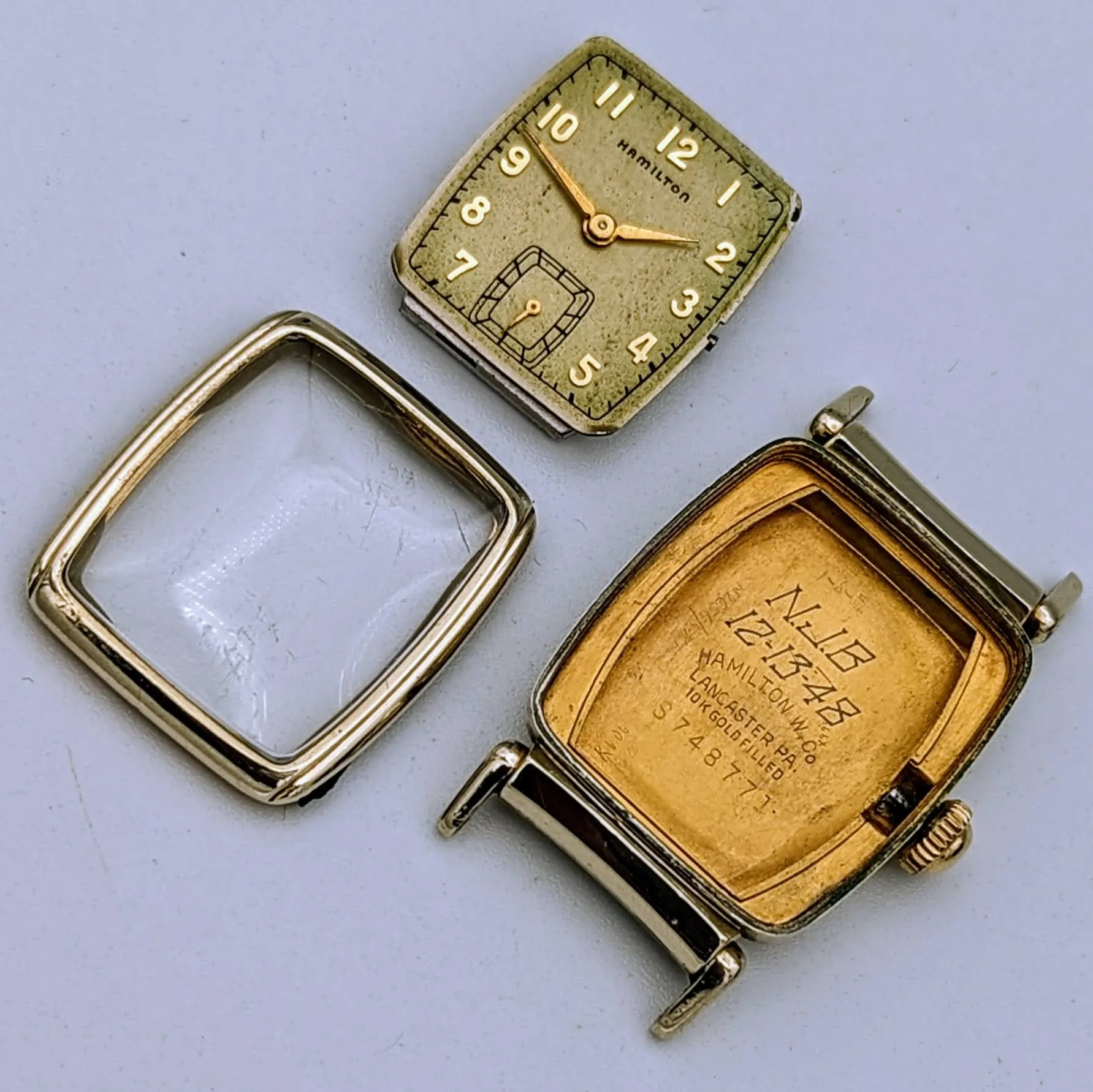 1948 Hamilton Brandon Watch CLD (sealed) 10K GF Wristwatch Grade 980 17 Jewels