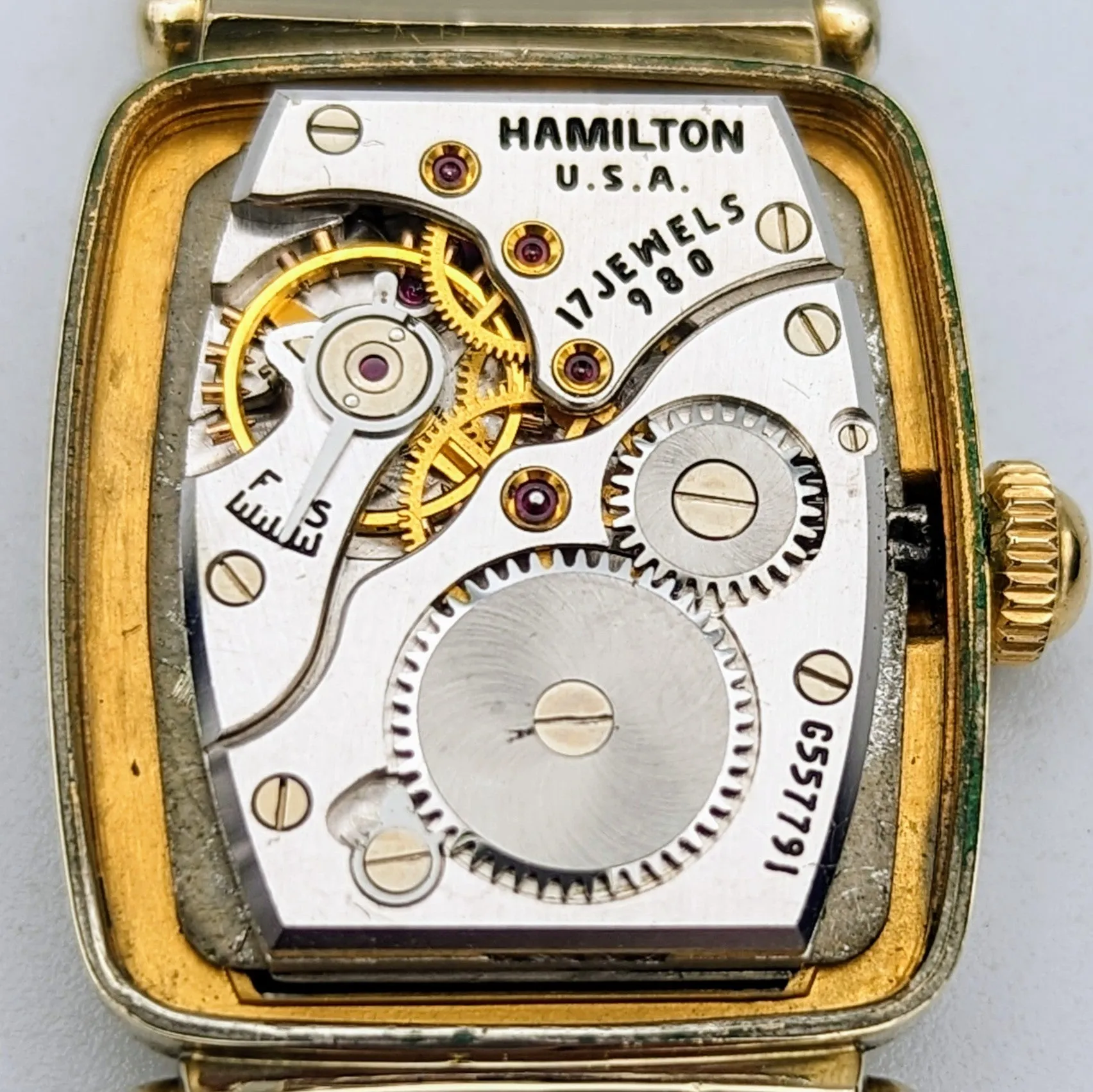 1948 Hamilton Brandon Watch CLD (sealed) 10K GF Wristwatch Grade 980 17 Jewels