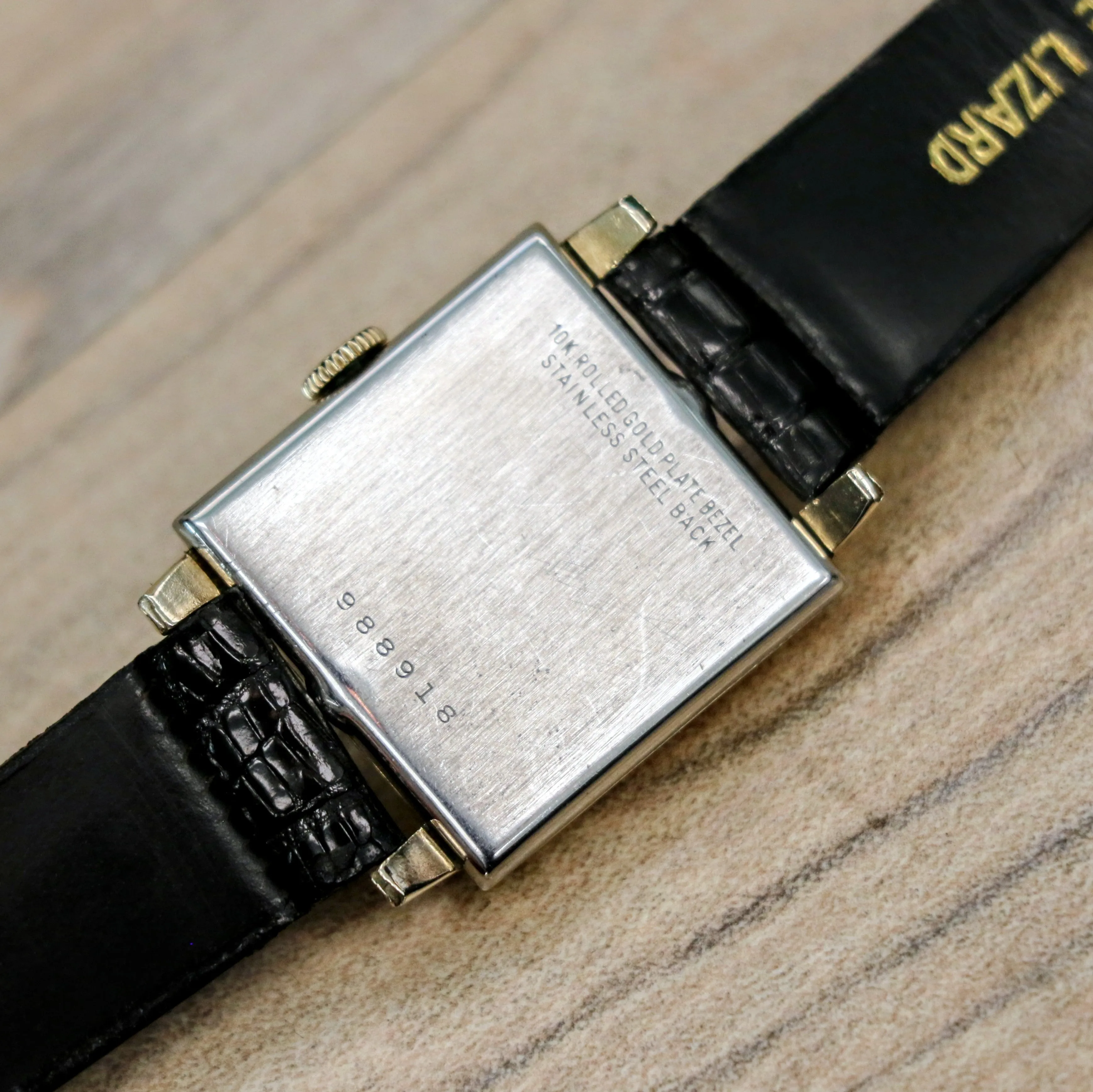 1950's BENRUS Watch 17 Jewels Model BA 2 Cal. ETA 900  Swiss Made Wristwatch