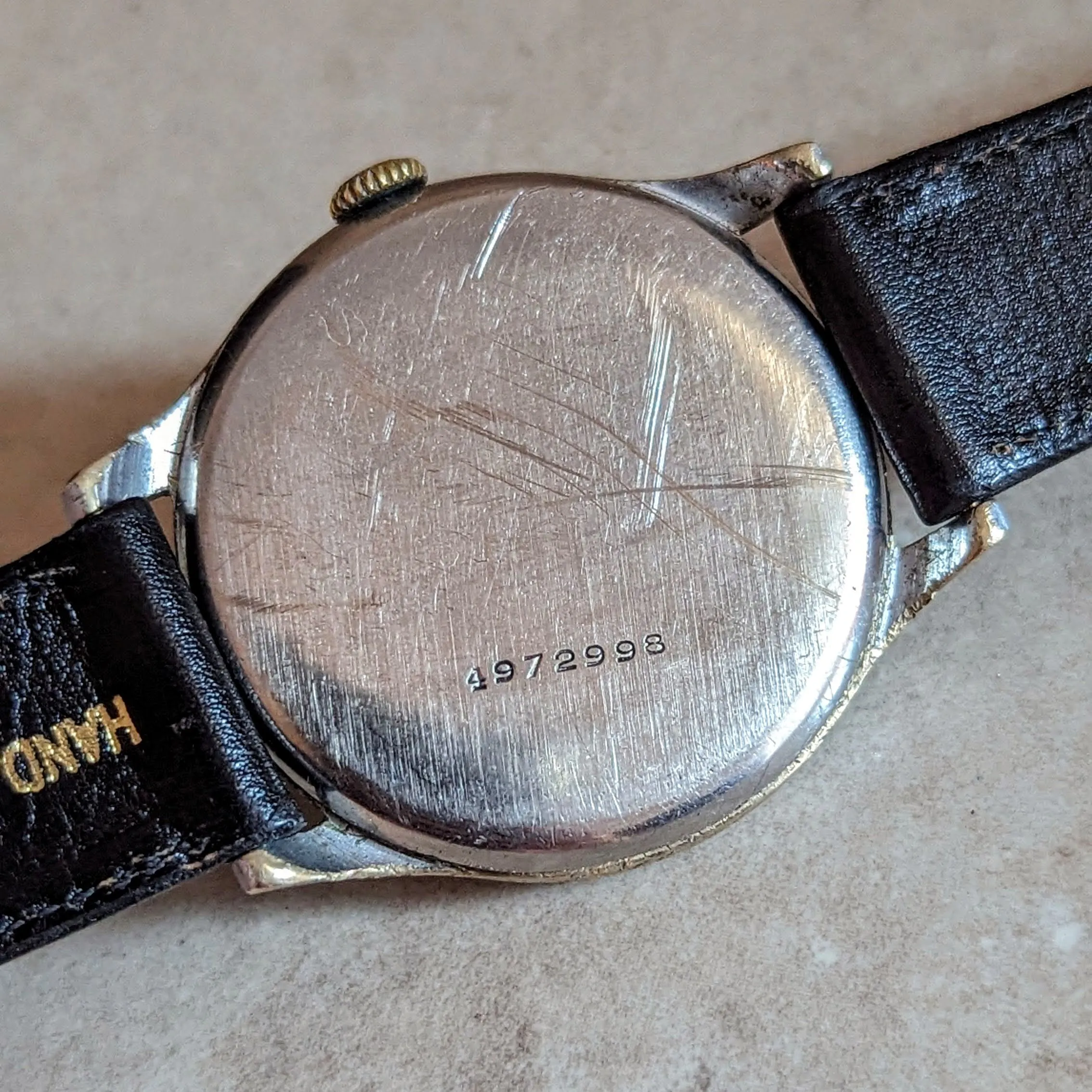1950s DOXA Antimagnetique Jumbo Wristwatch Cal. ETA 1147 Swiss Made Watch