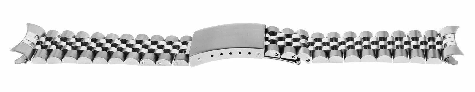 19MM STAINLESS STEEL FOR ROLEX TUDOR PRINCE OYSTERDATE JUBILEE WATCHBAND HEAVY