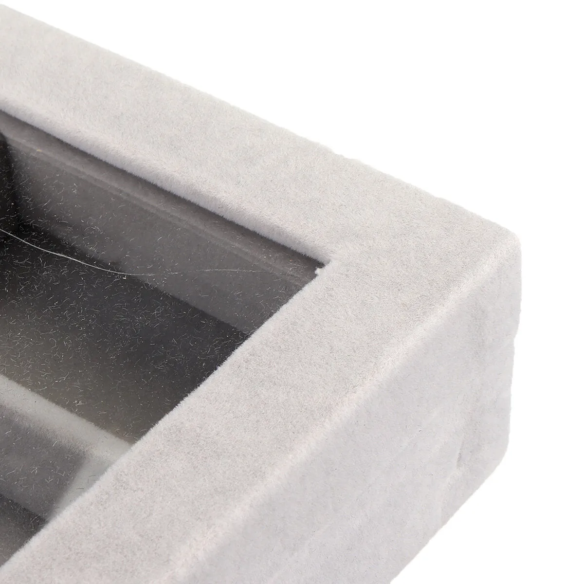 2 in 1  Detachable Portable Jewelry Cosmetic Storage Case Organizer Display Jewelry Watch Box