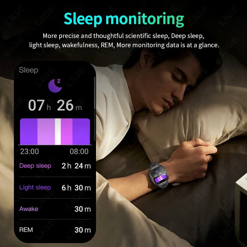 2024 3ATM Waterproof Smart Watch for Men
