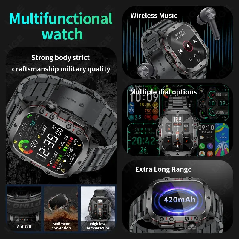 2024 3ATM Waterproof Smart Watch for Men