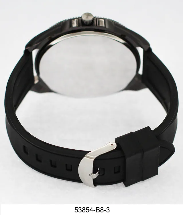 5385-B8-Gift Boxed Rubbber Strap Watch