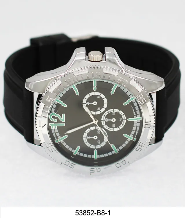 5385-B8-Gift Boxed Rubbber Strap Watch