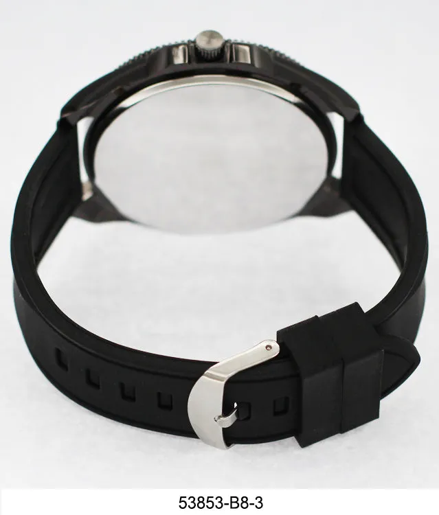 5385-B8-Gift Boxed Rubbber Strap Watch