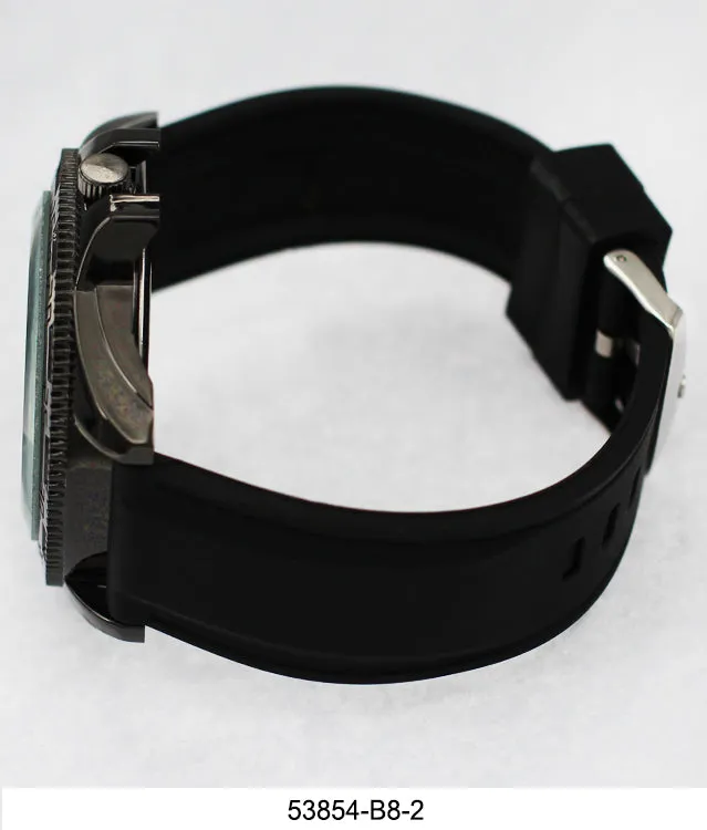 5385-B8-Gift Boxed Rubbber Strap Watch