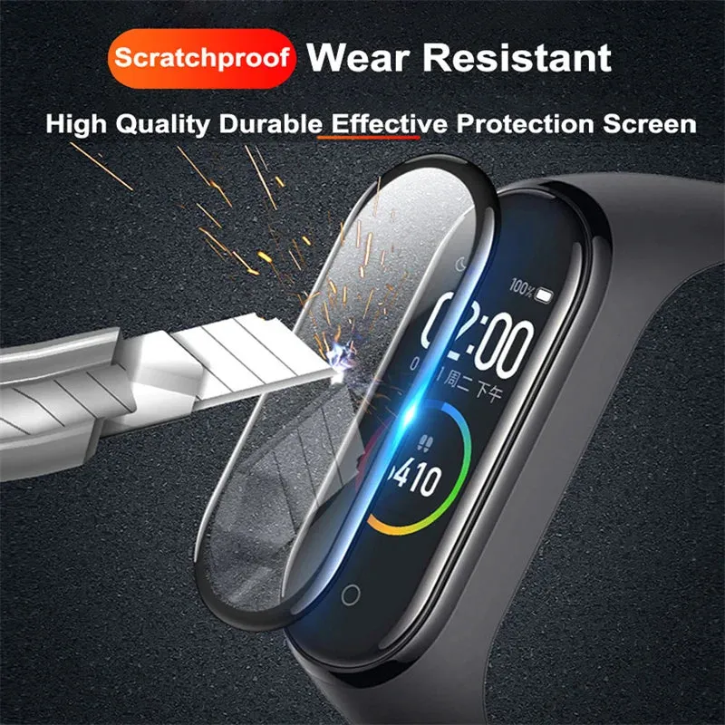 9D Full Screen Protector for Xiaomi Mi Band BUY 2 GET 4