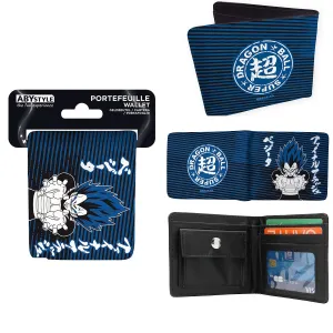 ABYstyle DRAGON BALL SUPER Wallet Vegeta Royal Blue Vinyl