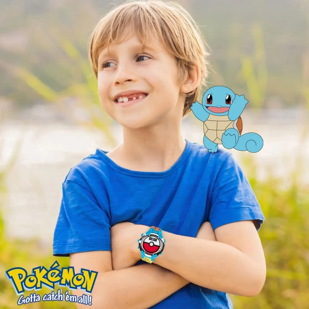 Accutime Kids Pokemon Digital LCD Quartz Watch for Boys, Girls, and Adults All Ages