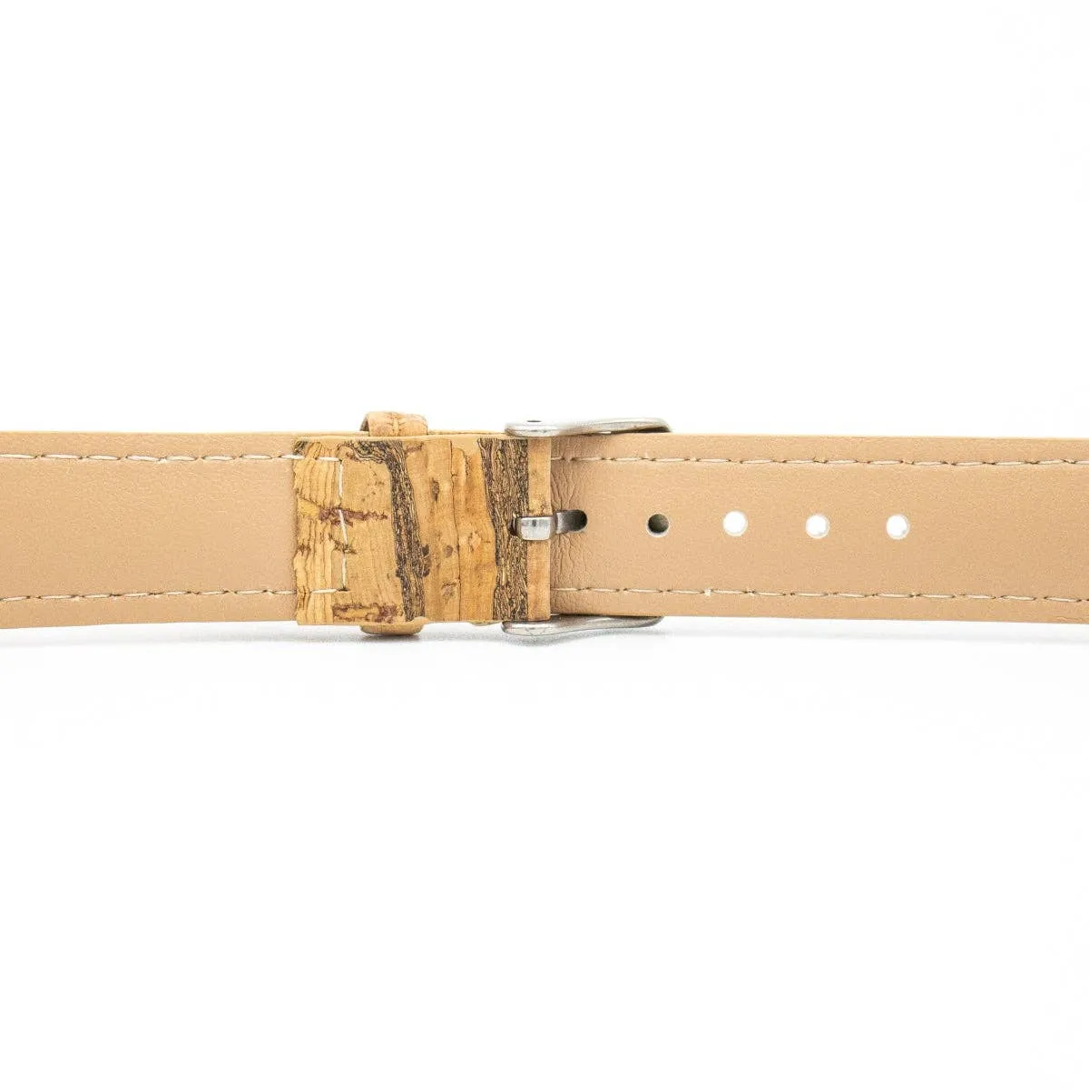 Add a Pop of Sustainable Flair: Striped Cork Watch Strap