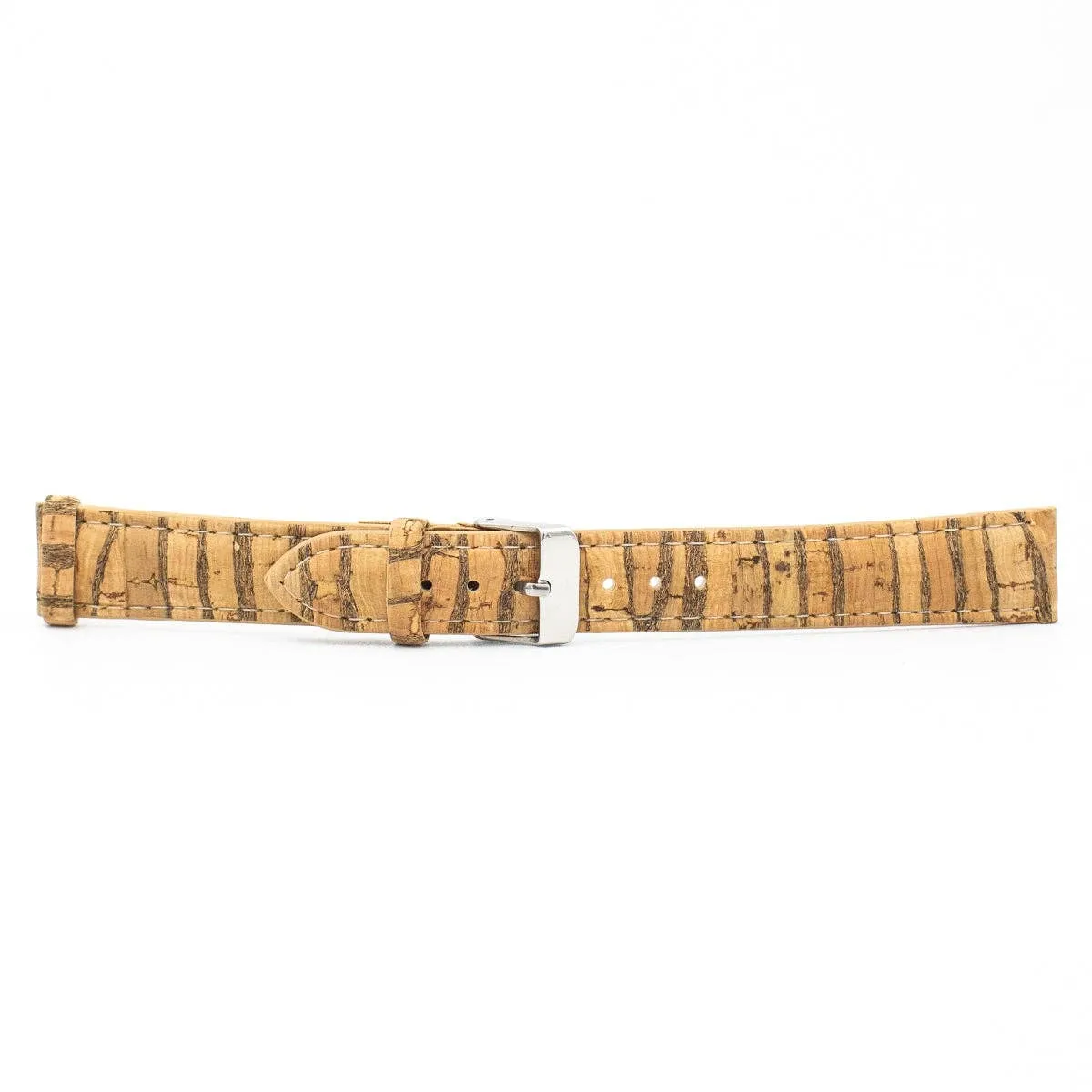 Add a Pop of Sustainable Flair: Striped Cork Watch Strap