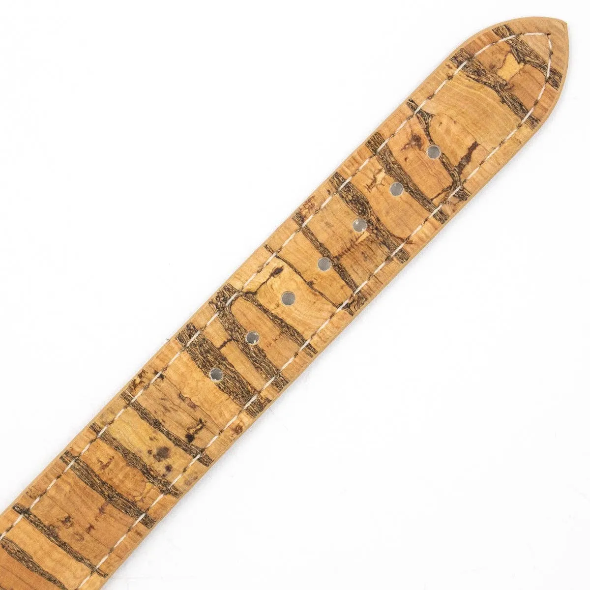 Add a Pop of Sustainable Flair: Striped Cork Watch Strap