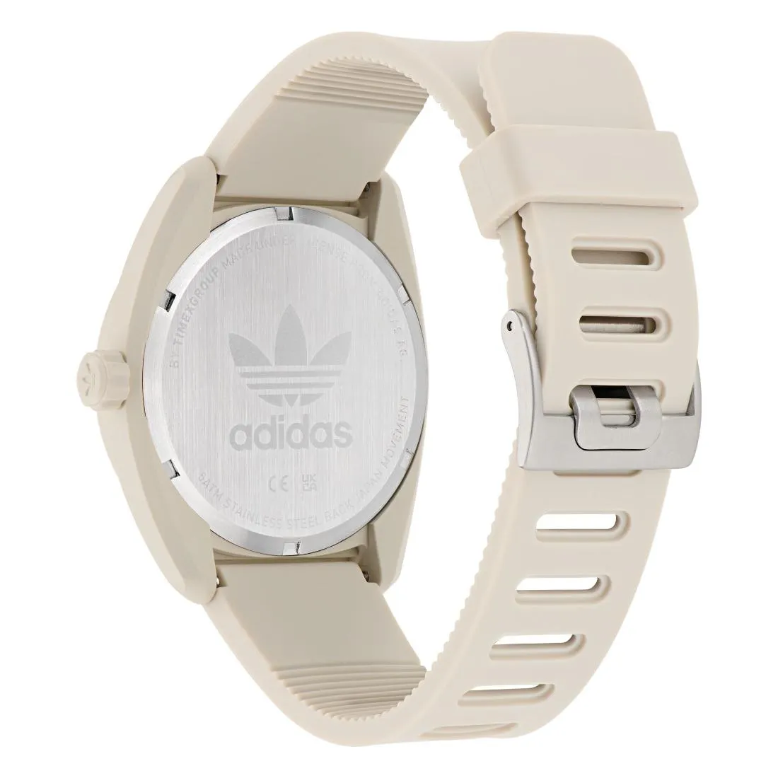 Adidas Originals Project Three Unisex Beige 42 mm Dial Analog Watch - AOST24055