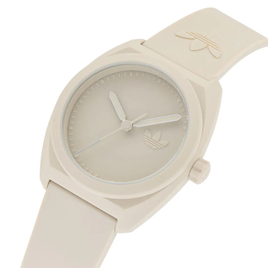 Adidas Originals Project Three Unisex Beige 42 mm Dial Analog Watch - AOST24055