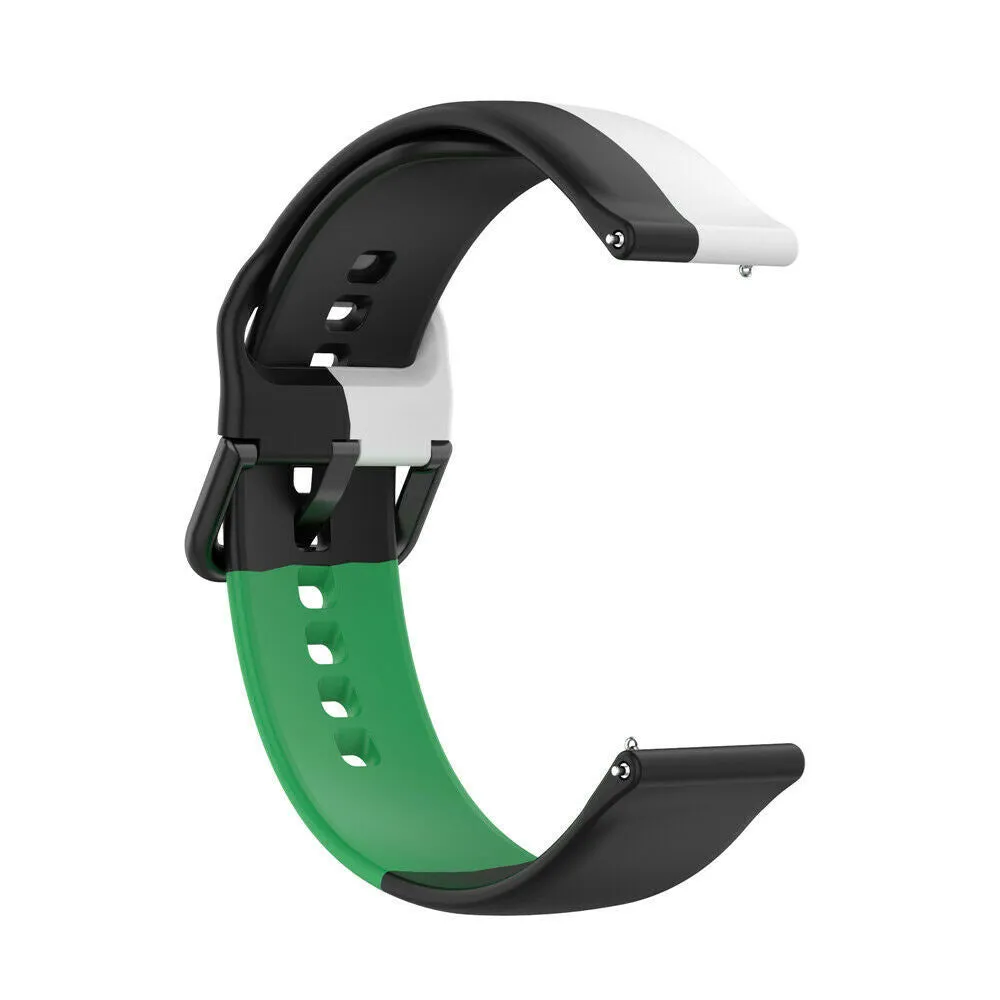 Amazfit GTR 3 (Pro) Sport Strap (Black-White-Green)