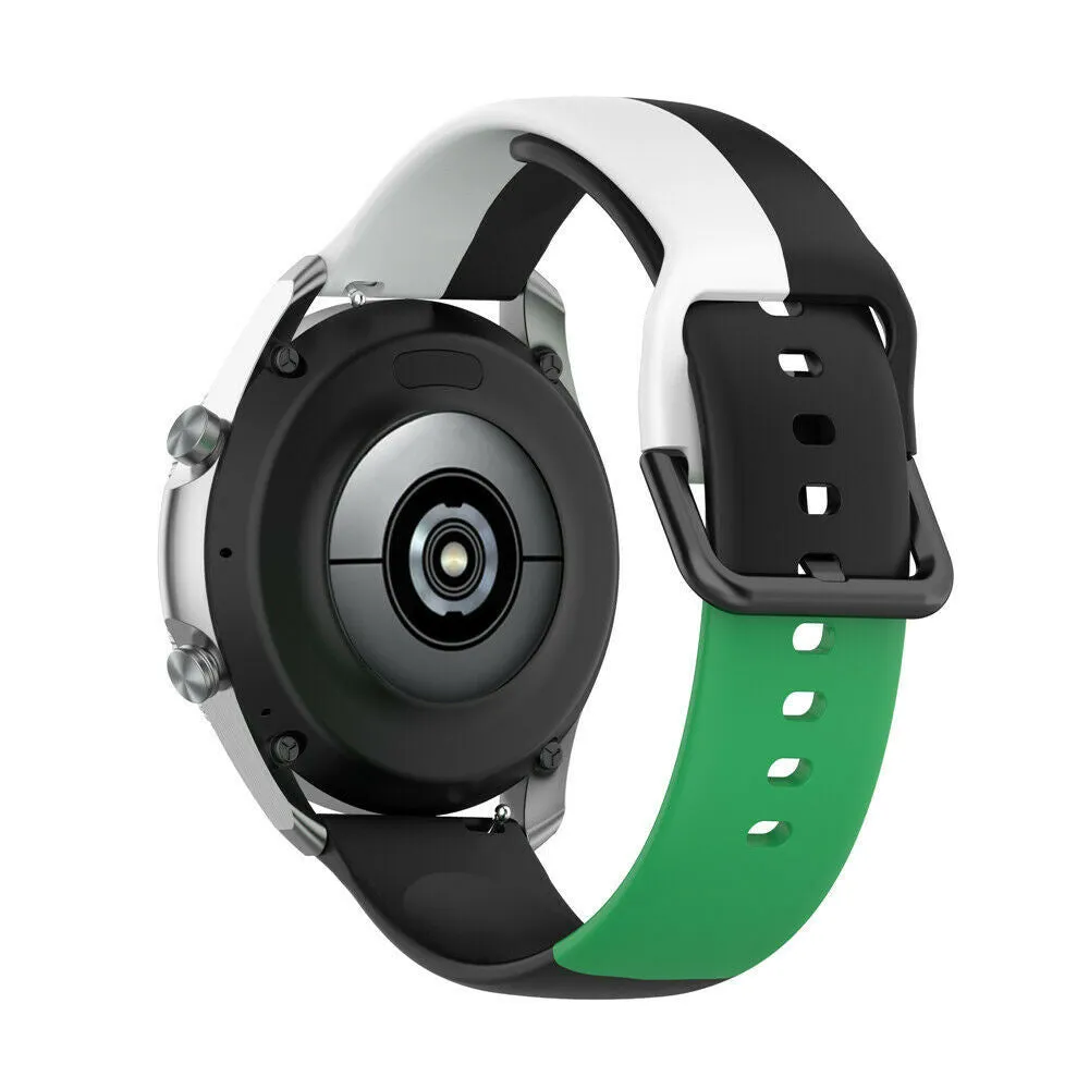 Amazfit GTR 3 (Pro) Sport Strap (Black-White-Green)