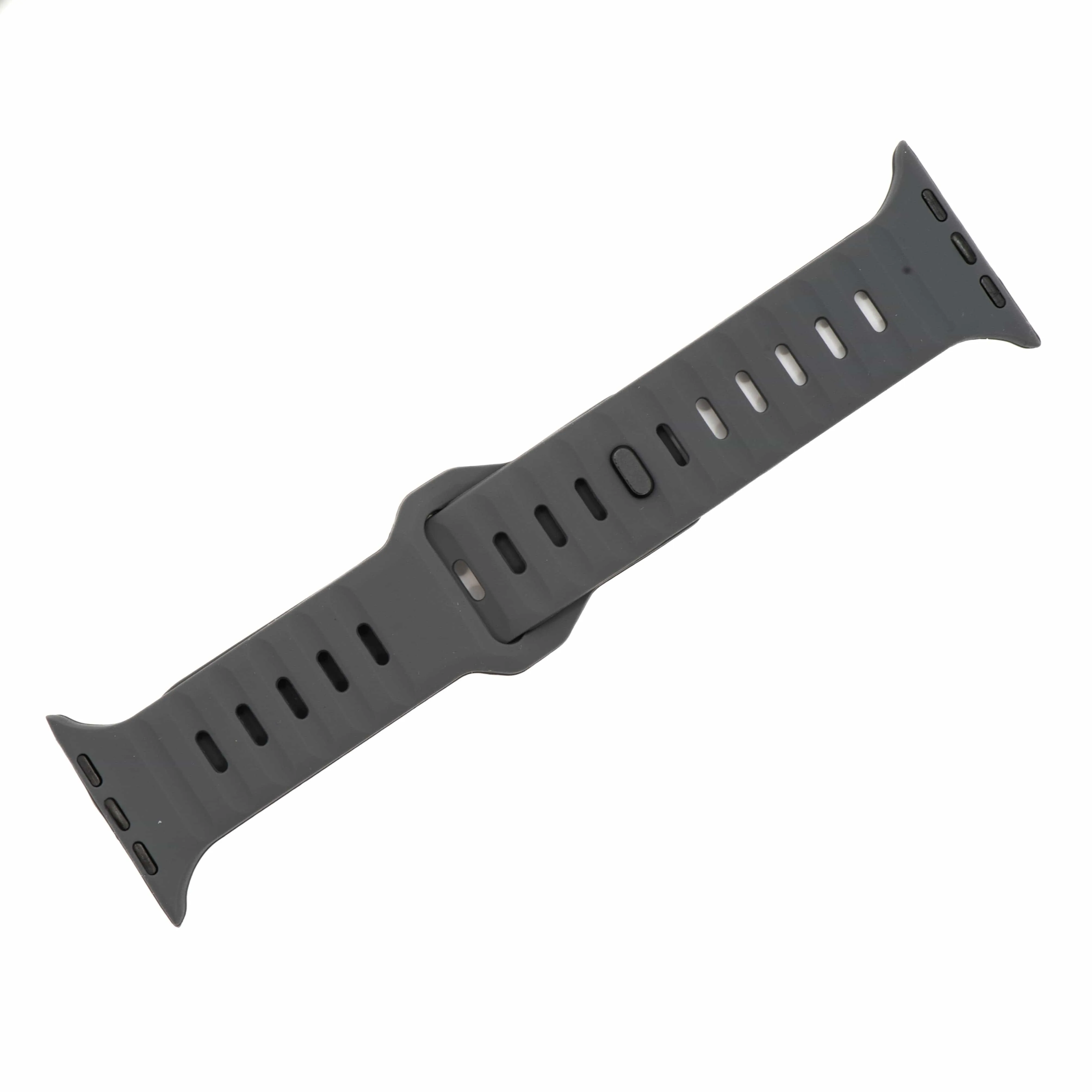Apple Band - Silicone Groove - Gray