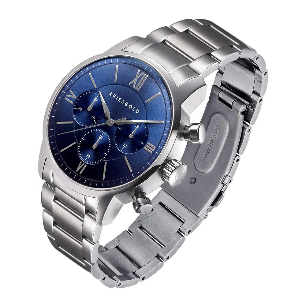 Aries Gold Urban Eternal Silver Stainless Steel G 1027 S-BU Watch