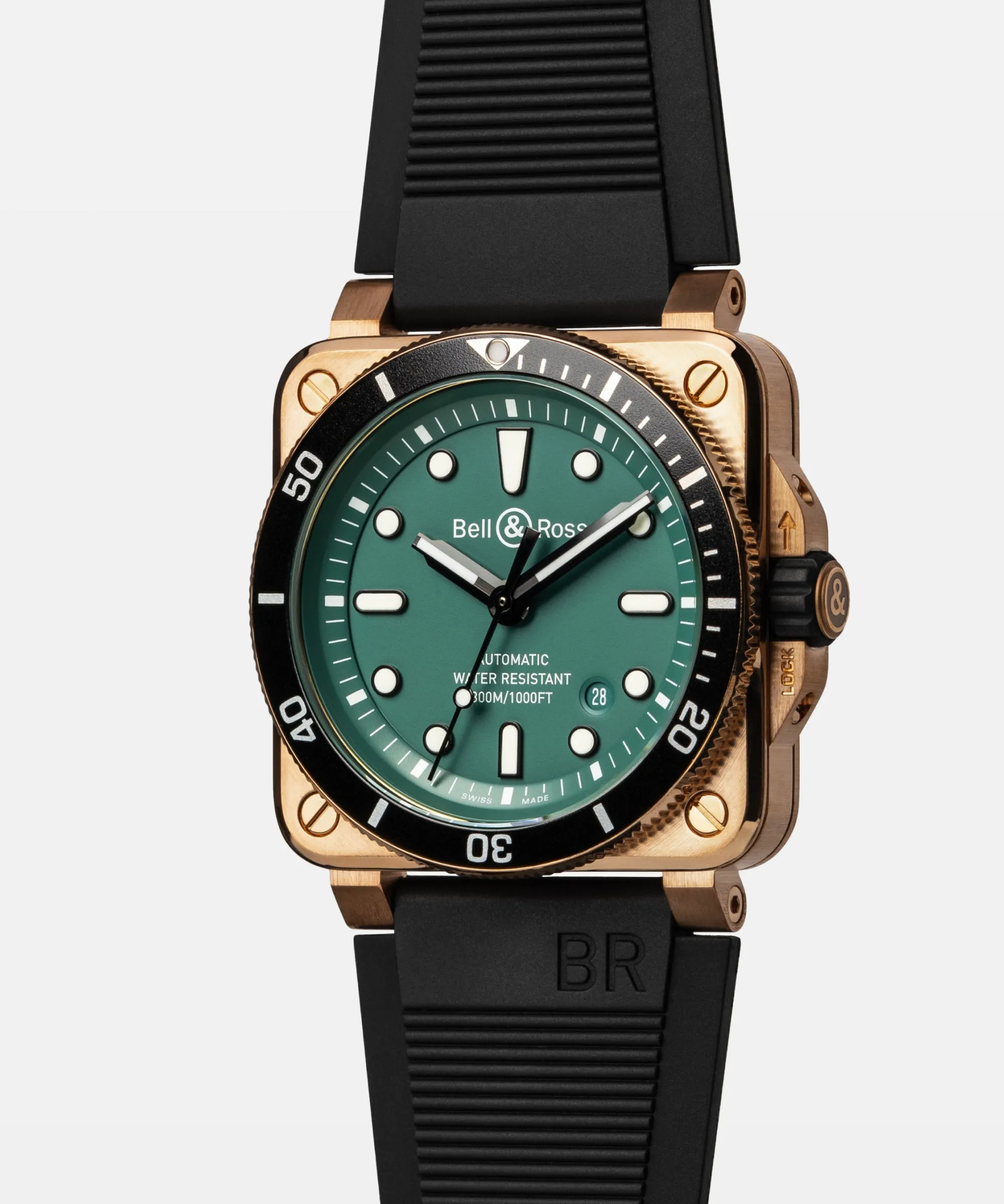 Bell & Ross BR 03 Diver Black Green Bronze Limited Edition
