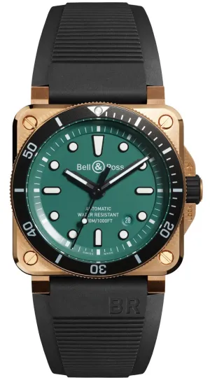 Bell & Ross BR 03 Diver Black Green Bronze Limited Edition
