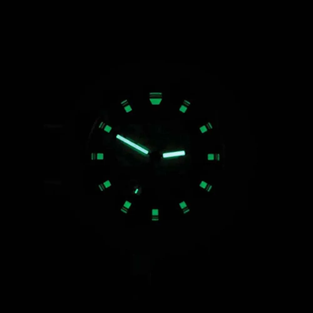 Bertucci A-2A Golden Field Unisex White Dial Green Stripe Nylon Band Japanese Quartz Watch - 16301