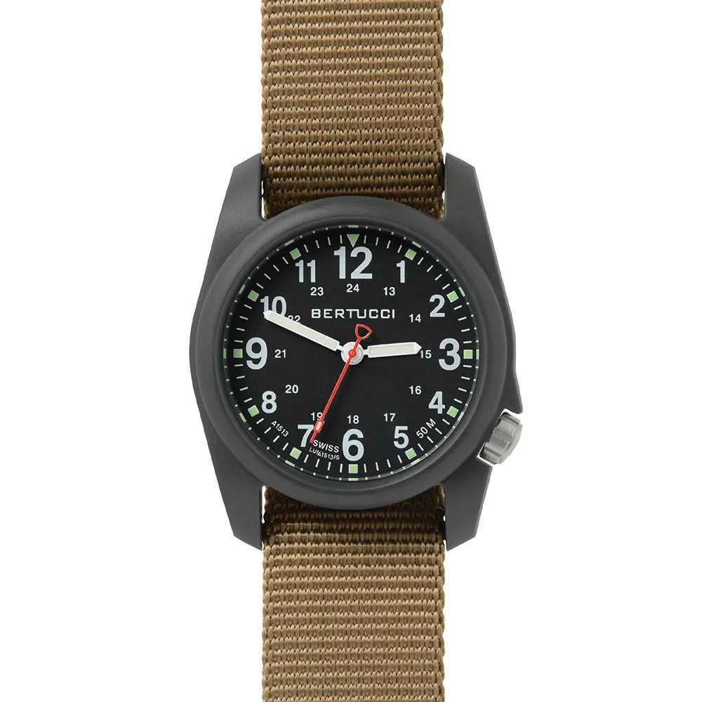 Bertucci Mens Analog Display Analog Quartz Brown Watch - 11027