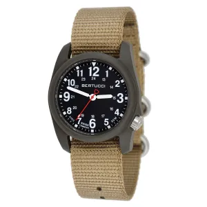 Bertucci Mens Analog Display Analog Quartz Brown Watch - 11027