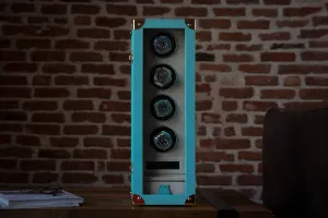 Bosphorus Watch Winder - Togo Tiffany Blue