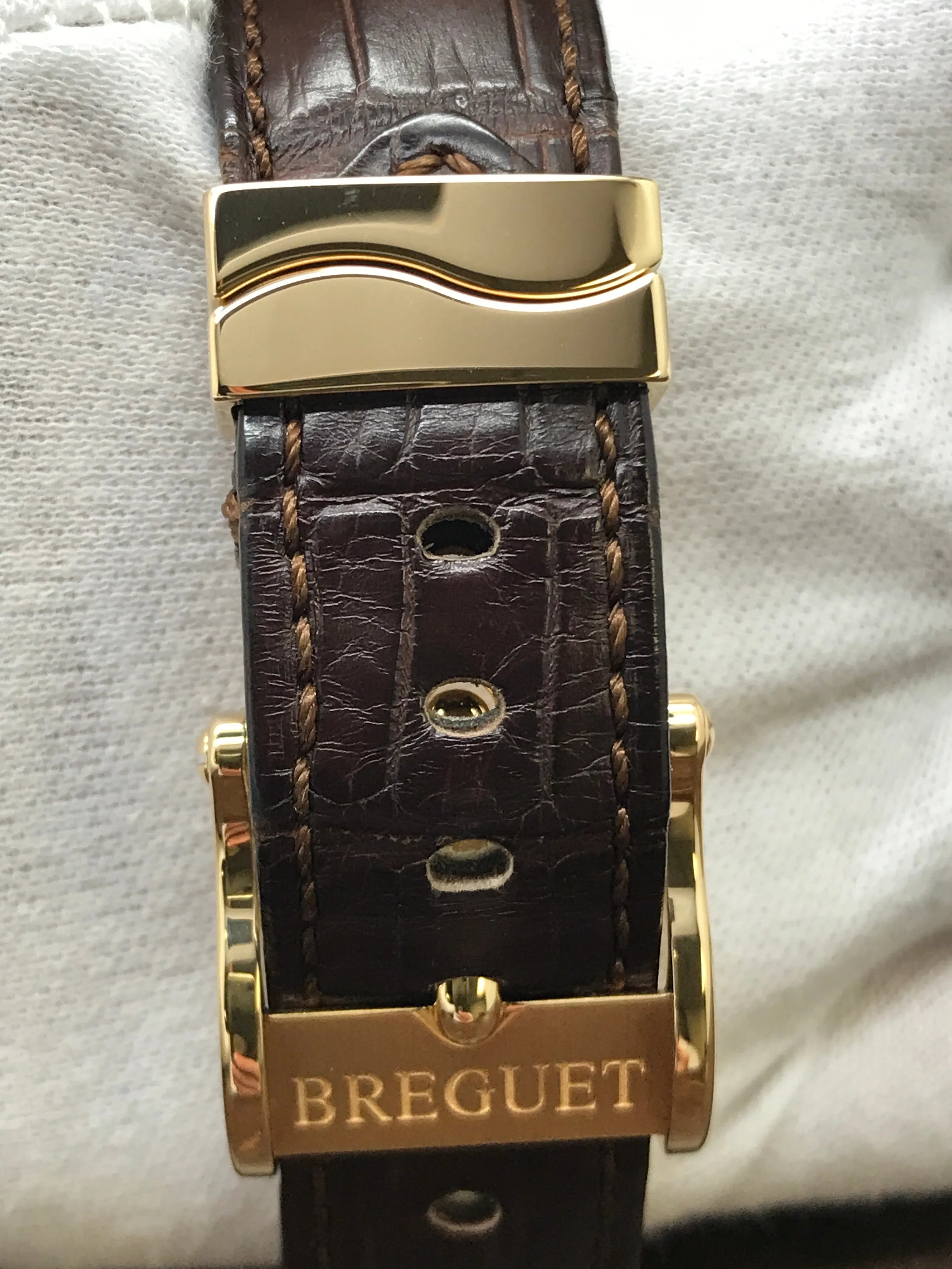 Breguet Marine Big Date 5817BA Silver Dial Automatic Men's Watch