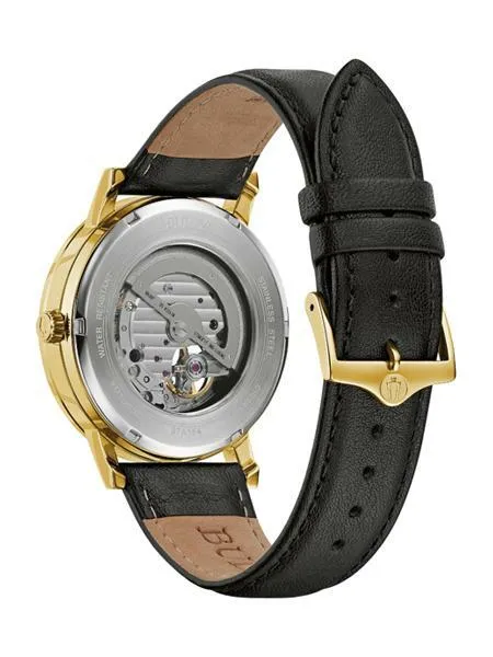 Bulova Black Men's Automatic Classic Watch 97A154
