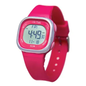 CACTUS Ace - Kids Digital Watch - Hot Pink
