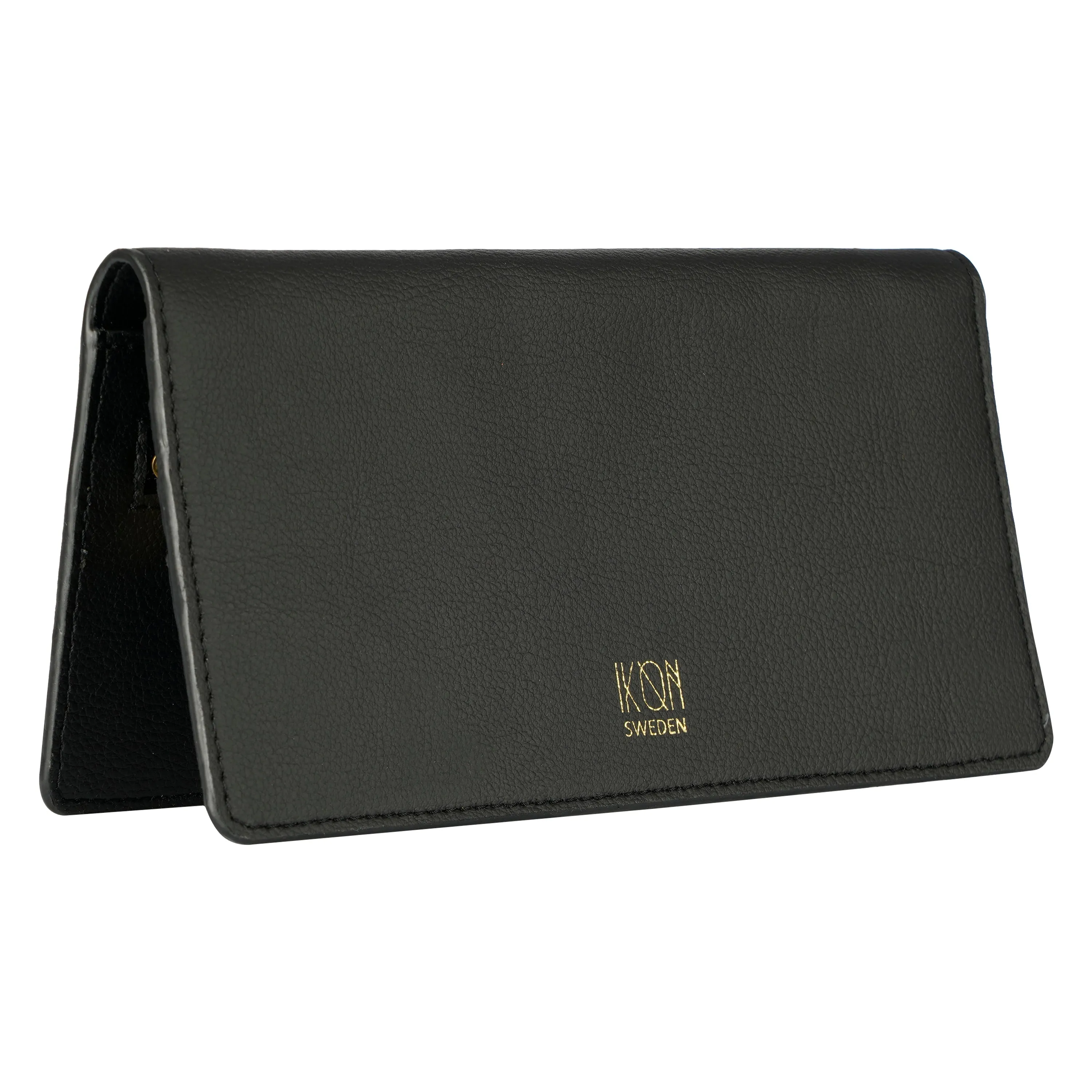 Cactus Leather Slim Wallet for Women - Black
