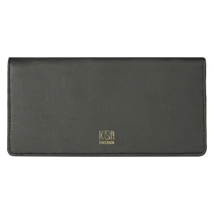 Cactus Leather Slim Wallet for Women - Black