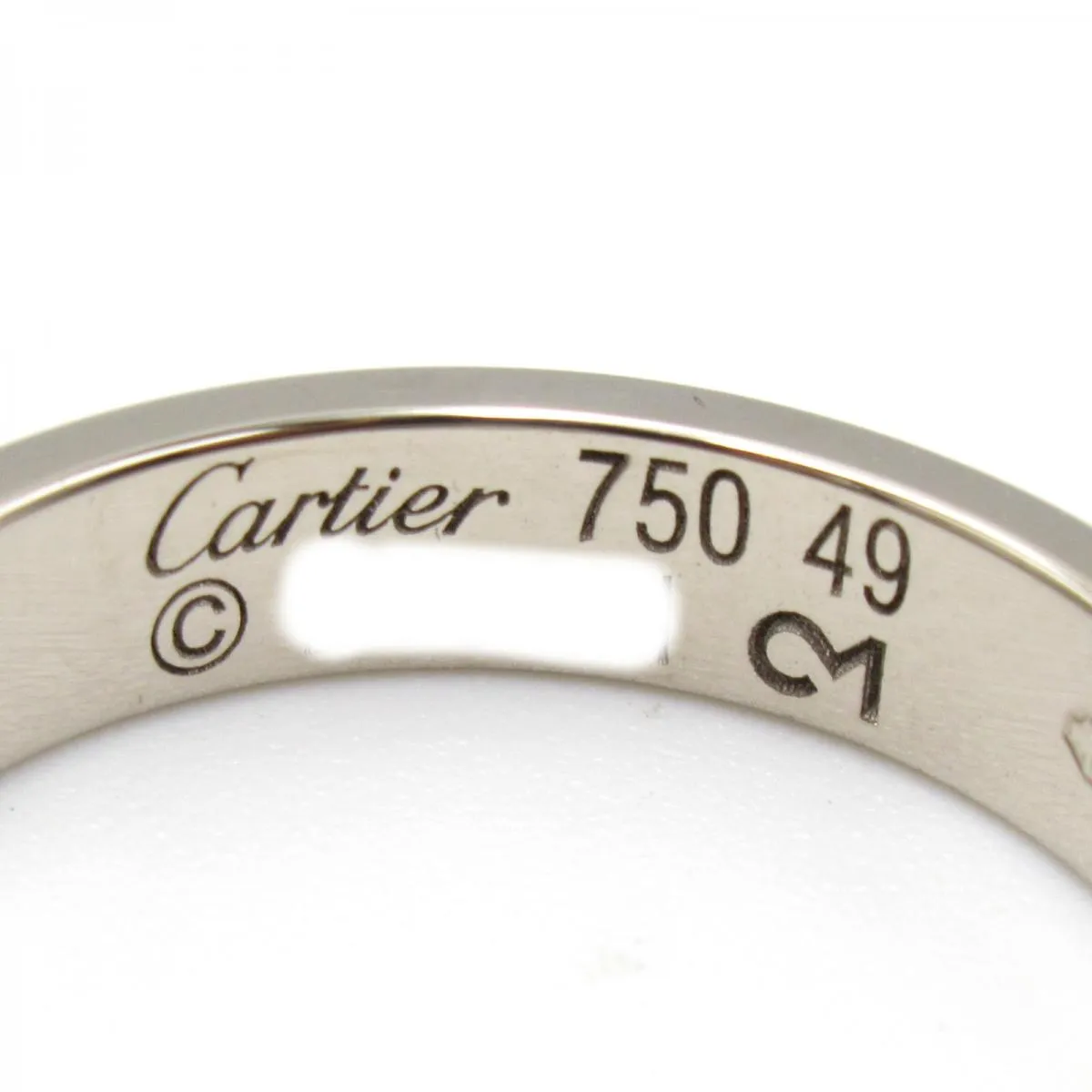 Cartier Love Wedding band, size 49