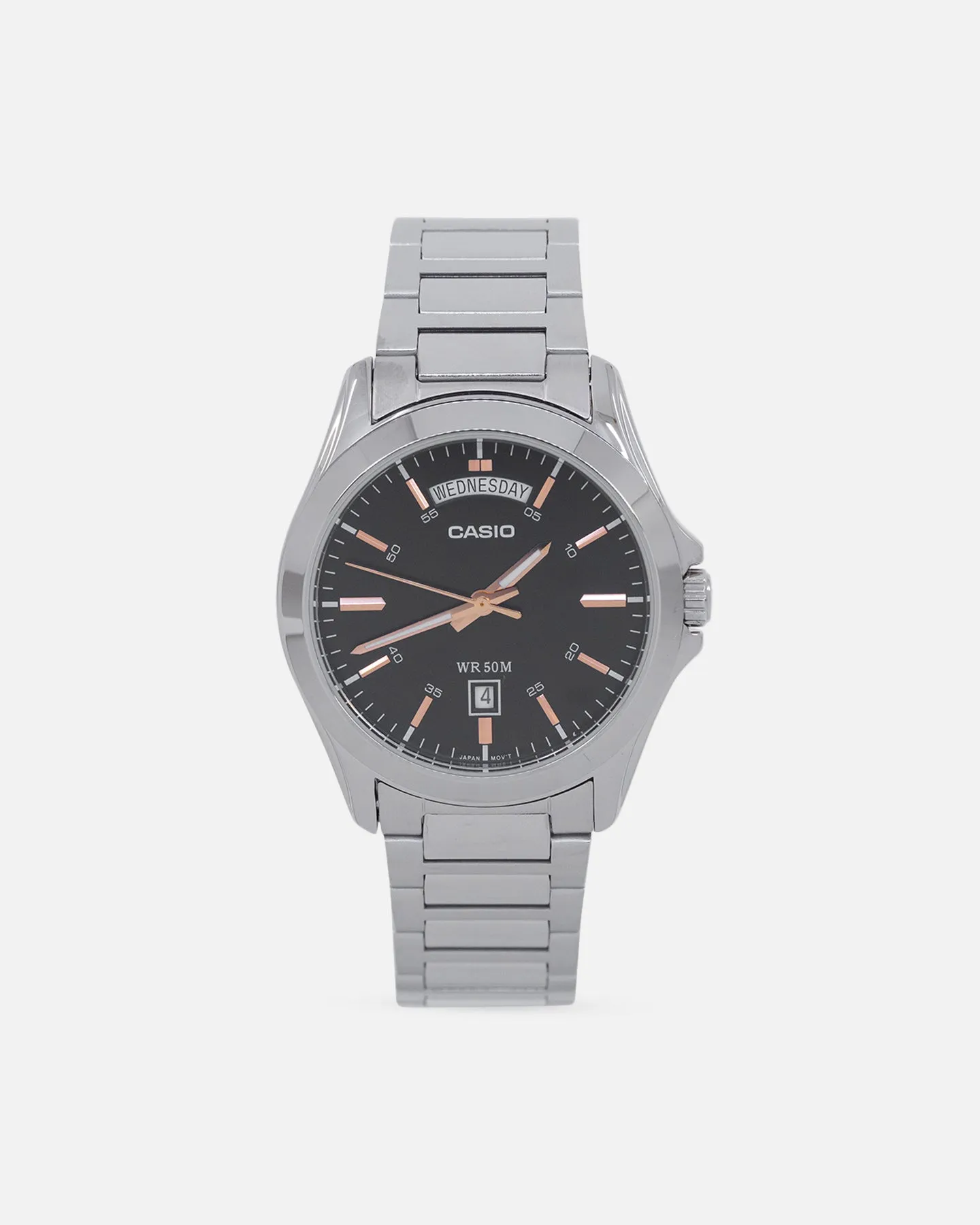 Casio MTP-1370D-1A2VDF Watch Silver/Bronze