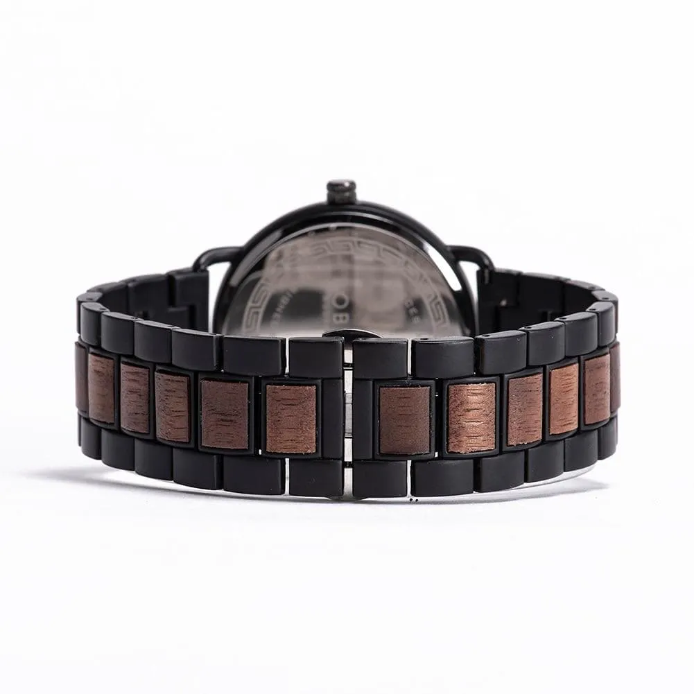 Casual Walnut Wood Watch