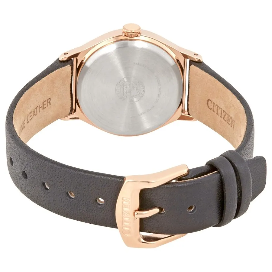 Citizen Axiom Eco-Drive Diamond Accented Dial Ladies Watch EM0733-08A