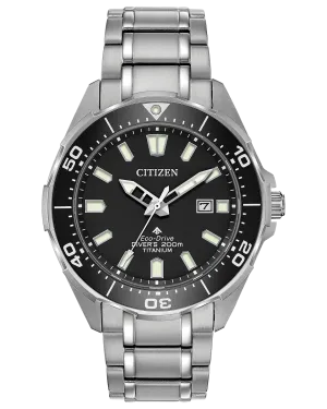 Citizen BN0200-56E ProMaster Diver Eco-Drive Silver Stainless Steel Strap Men Watches