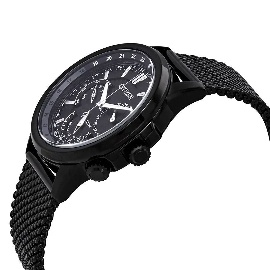 Citizen Eco-Drive Black Dial Men's Watch BU2025-76E