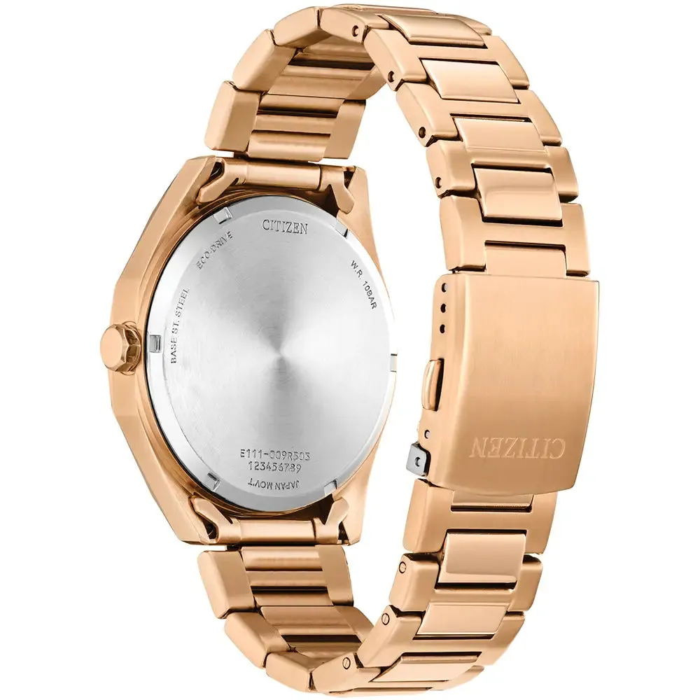 Citizen Eco-Drive Mens Gold Sport Watch
