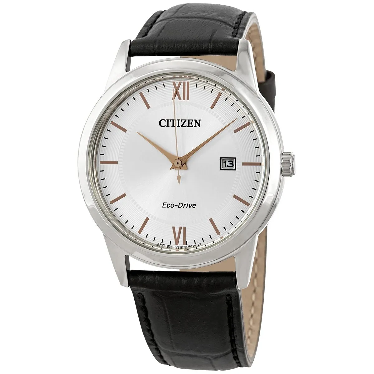 Citizen Eco-Drive Silver Dial Stainless Steel Men's Watch AW1236-11A