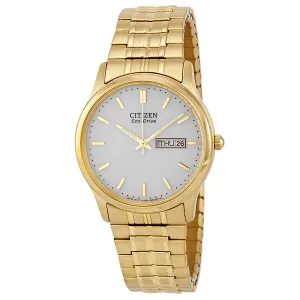 Citizen Men's Bracelet Eco Drive Flexible Band Men's Watch BM8452-99P