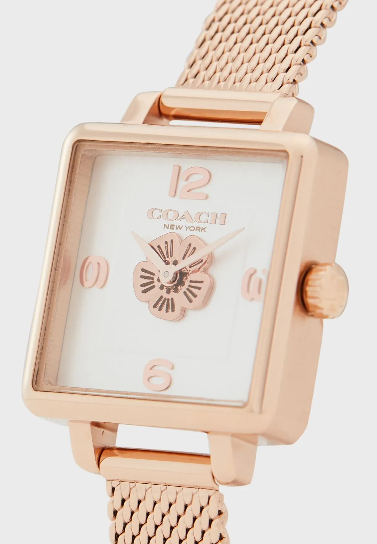 Coach Cass Rose Gold Square Women's Watch 14503698