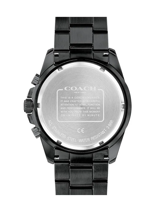 Coach Kent Chronograph Black & Blue Men's Watch 14602562
