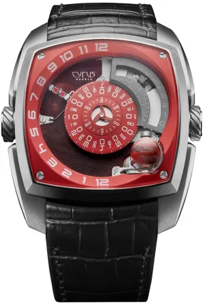 CYR Watch Klepcys Mars Red Titanium Limited Edition