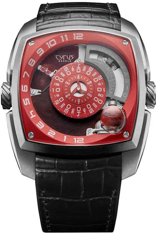 CYR Watch Klepcys Mars Red Titanium Limited Edition