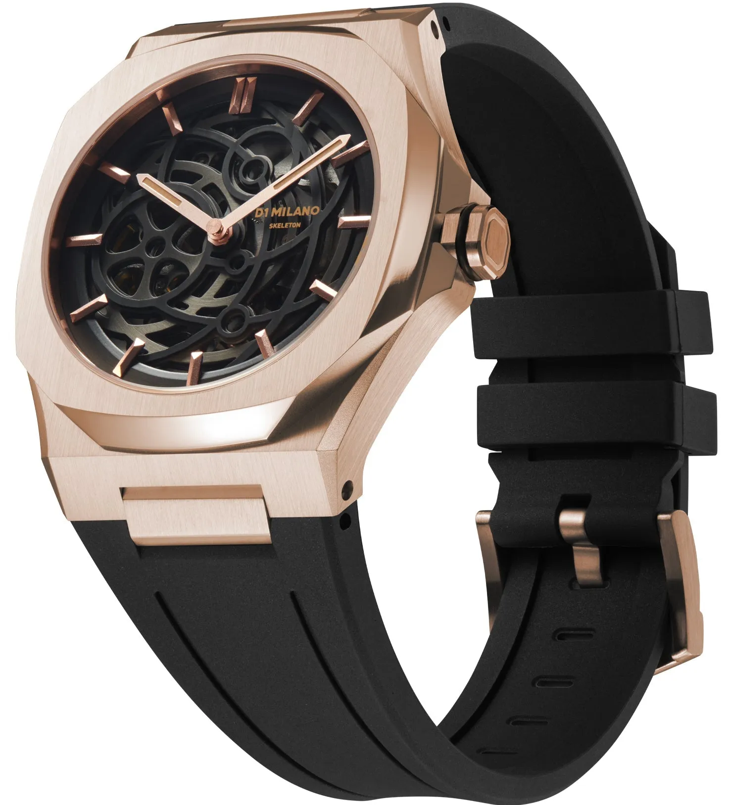 D1 Milano Skeleton Rose Gold